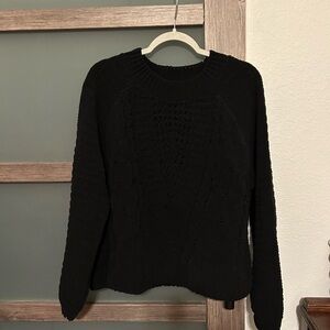 Mi ami | Crew Neck Black Sweater-Size L
